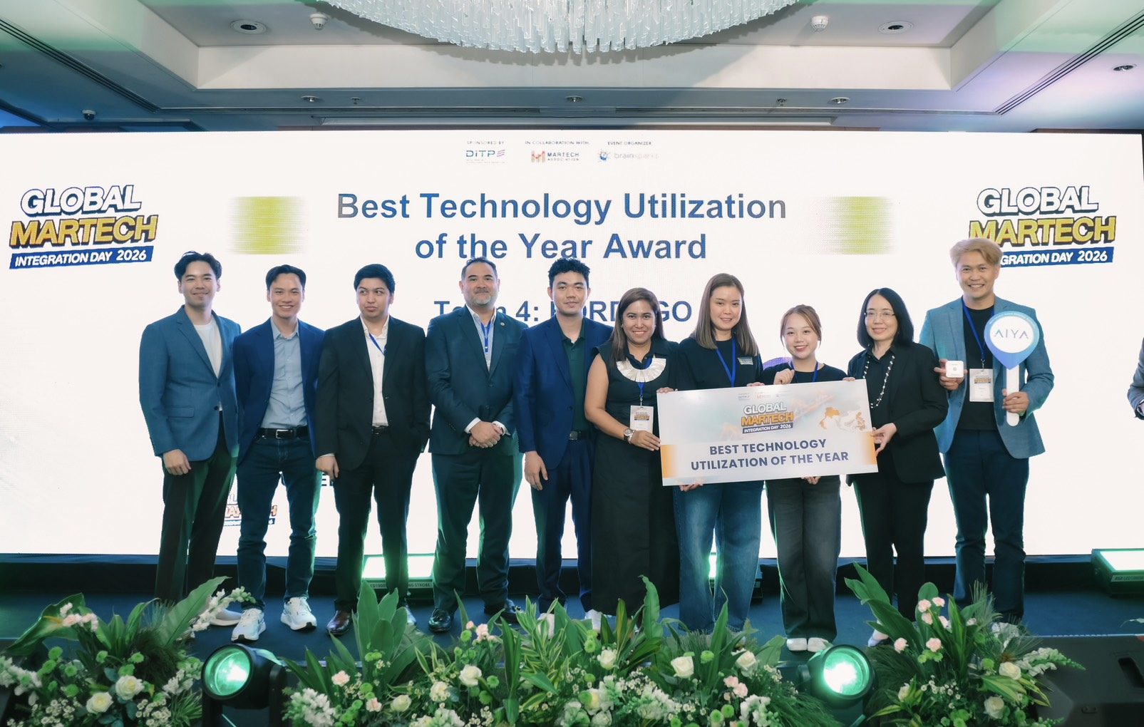 ทีม FORDAGO รางวัล Best Technology Utilization of the Year